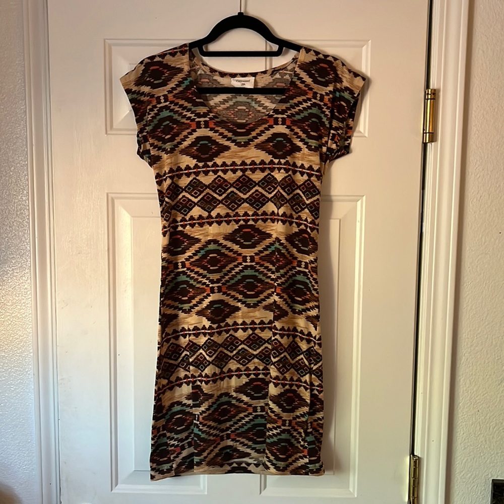 Dress with fun print